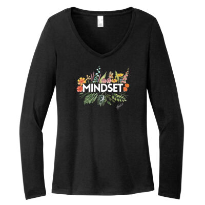 District® Women’s Perfect Tri® Long Sleeve V-Neck Tee Thumbnail
