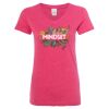 Women’s Glitter V-Neck T-Shirt Thumbnail